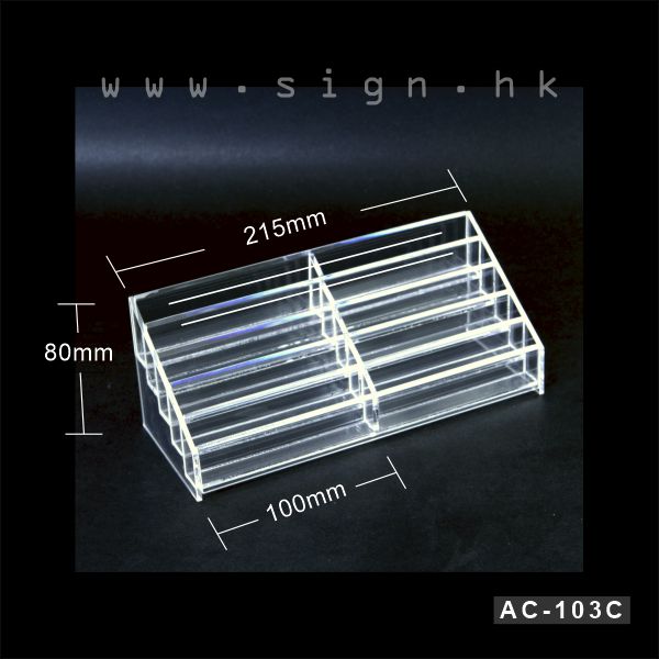 AC-103C Name Card Holder 10層咭片座 Acrylic Products 透明膠架 膠片 膠盒