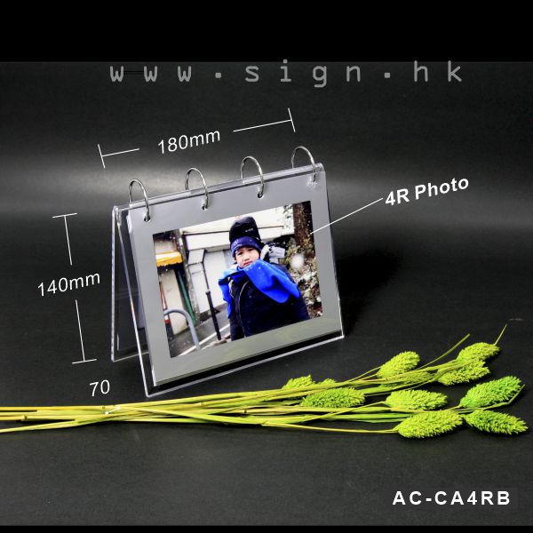 ac-ca4rb Photo Frame 4R 相架||Acrylic Products 膠架 Acrylic Display||Catalog Holder 冊子架