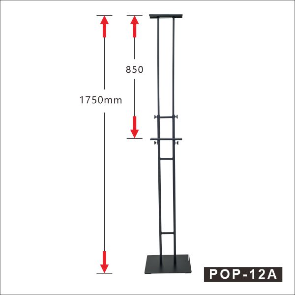 Foam board stand Foam board架 POP-12D 展示架 噴畫展架 foam board display stand foam board holder POP Display 橫額展示架 H架 H型展示架
