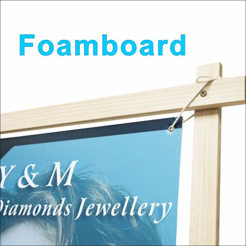 foam board display-stand foam board holder-Wood Display Stand-海報架-木畫架-木製展示架-廣告展示架-foamboard架-畫架-實木畫架-座地海報架