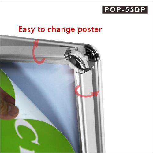 A字海報架-雙面海報架-A字架-A shape Poster Stand-鋁製海報架-Poster Stand